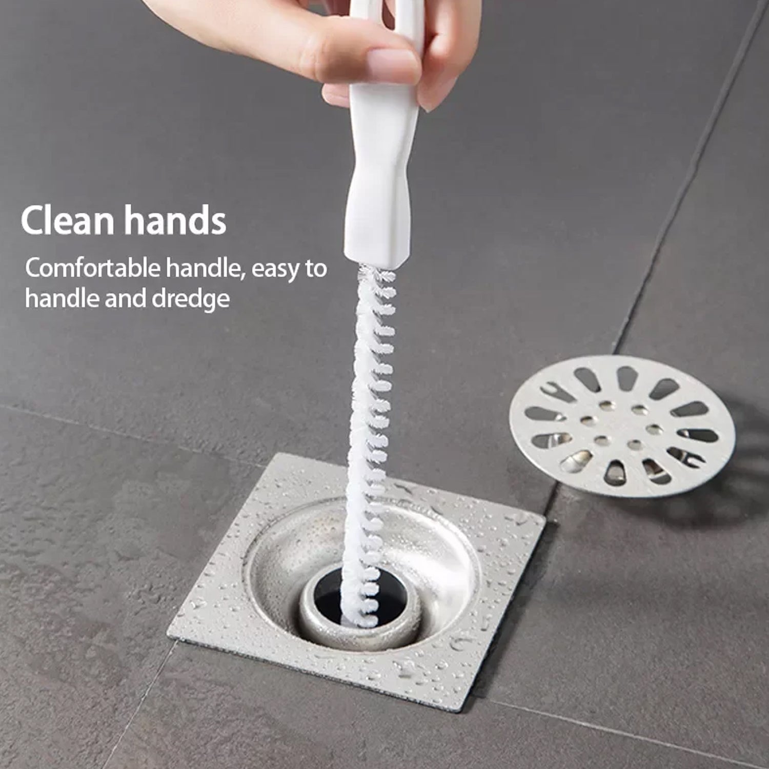 1630 Sewer Dredging Tool, Sink Drain Overflow Cleaning Brush, Household Sewer Hair Catcher, Reusable Drain Cleaner Hair Clog Remover with Easy Operation for Sewer/Kitchen/Showers (1 Pc 47 Cm) 1630 Sewer Dredging Tool, Sink Drain Overflow Cleaning Brush, Household Sewer Hair Catcher, Reusable Drain Cleaner Hair Clog Remover with Easy Operation for Sewer/Kitchen/Showers (1 Pc 47 Cm)